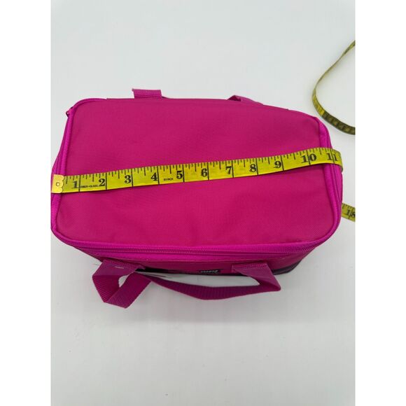 Trader Joe's Insulated Bag for Lunch Picnic Cooler Bag 10 X  6 X 6 PINK NWT - Picture 5 of 5